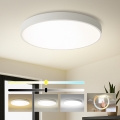 Brilagi - LED griestu lampa POOL LED/100W/230V 3000/4000/6000K diam. 80 cm balta