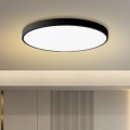 Brilagi - LED griestu lampa POOL LED/128W/230V 3000/4500/6000K Ø 100 cm melna