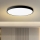Brilagi - LED griestu lampa POOL LED/128W/230V 3000/4500/6000K Ø 100 cm melna