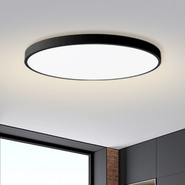 Brilagi - LED griestu lampa POOL LED/180W/230V 3000/4500/6000K Ø 120 cm melna