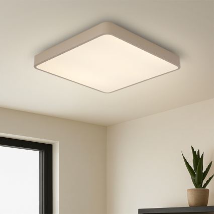 Brilagi - LED griestu lampa POOL LED/36W/230V 3000/4000/6000K 40x40 cm bēša