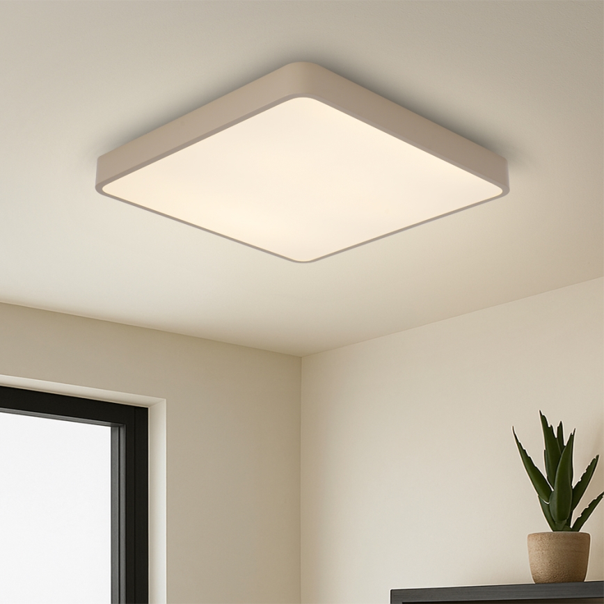 Brilagi - LED griestu lampa POOL LED/36W/230V 3000/4000/6000K 40x40 cm bēša