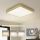Brilagi - LED griestu lampa POOL LED/36W/230V 3000/4000/6000K 40x40 cm zelta krāsā