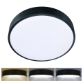 Brilagi - LED griestu lampa POOL LED/36W/230V 3000/4000/6000K Ø 30 cm melna
