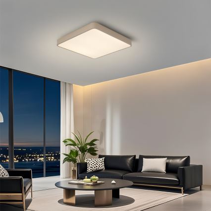 Brilagi - LED griestu lampa POOL LED/36W/230V 3000/4500/6000K 40x40 cm bēša