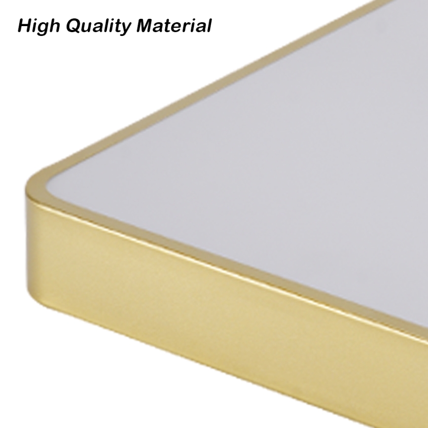 Brilagi - LED griestu lampa POOL LED/36W/230V 3000/4500/6000K 40x40 cm zelta krāsā