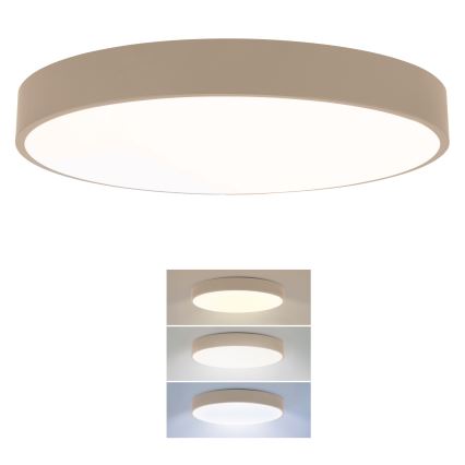 Brilagi - LED griestu gaismeklis POOL LED/48W/230V 3000/4000/6000K Ø 40 cm bēša