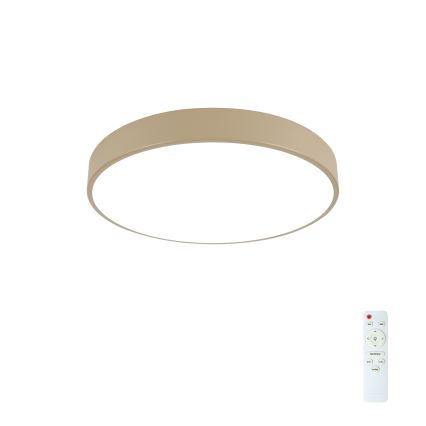 Brilagi - LED dimmējama griestu lampa POOL LED/48W/230V 3000-6000K, 40 cm, bēša + tālvadības pults
