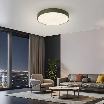 Brilagi - LED griestu gaismeklis POOL LED/60W/230V 3000/4000/6000K Ø 50 cm zaļš