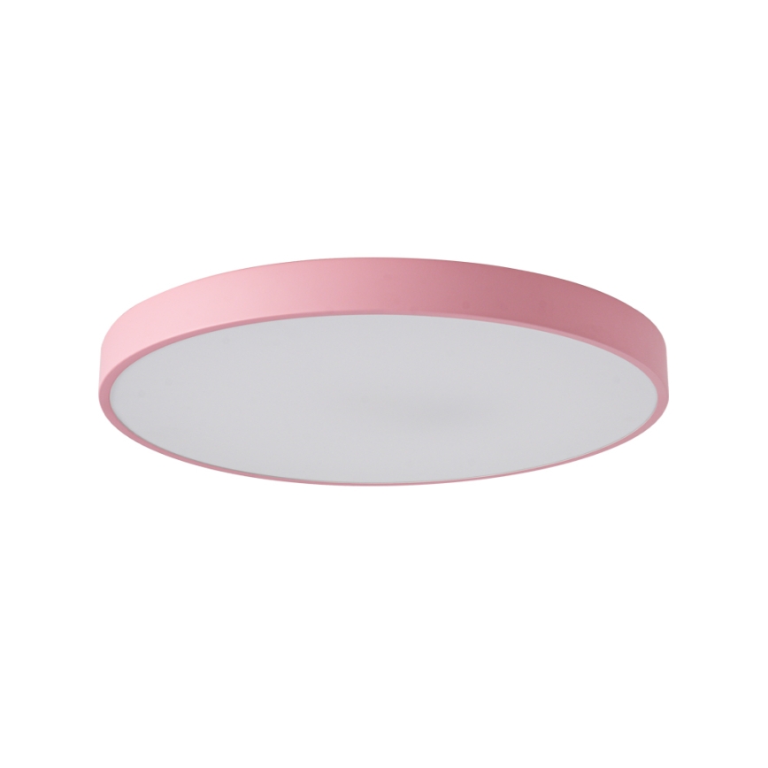 Brilagi - LED griestu lukturis POOL, 60 W, 230 V, 3000/4000/6000 K, Ø 60 cm, rozā