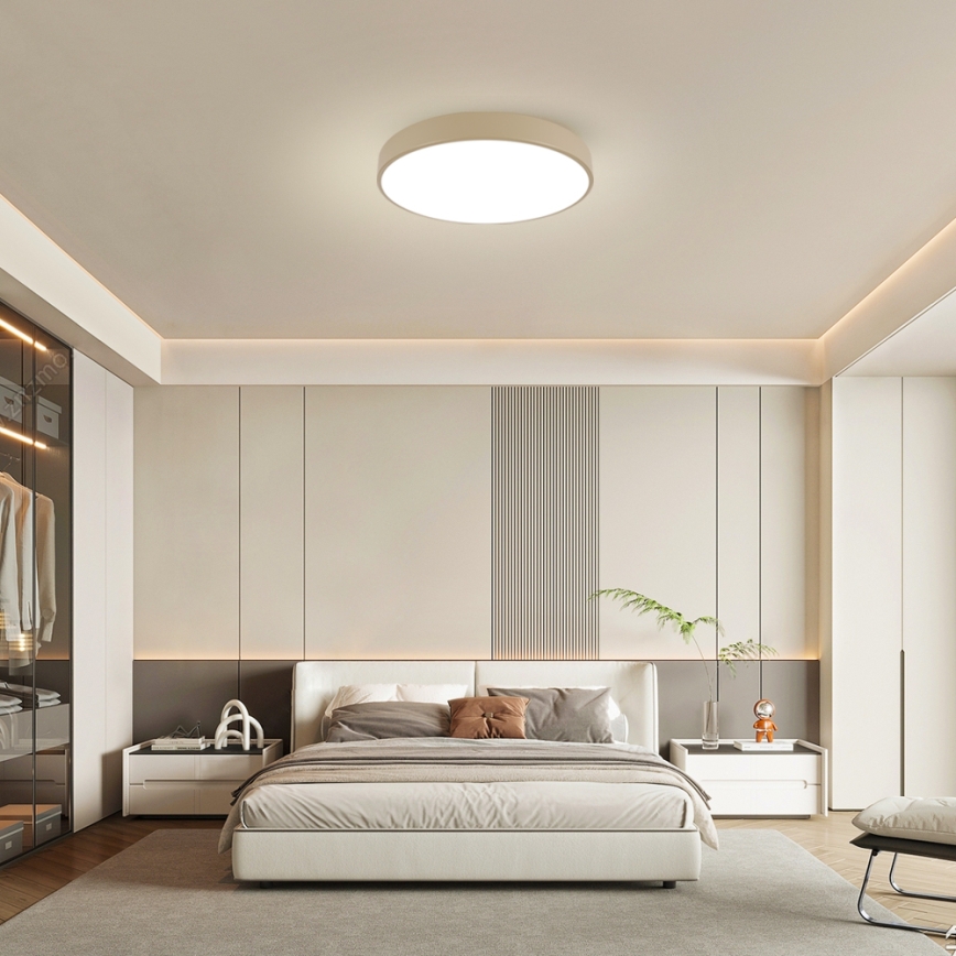 Brilagi - LED griestu gaismeklis POOL LED/60W/230V 3000/4000/6000K Ø 60 cm bēšs