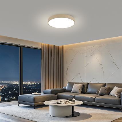 Brilagi - LED griestu gaismeklis POOL LED/60W/230V 3000/4000/6000K Ø 60 cm bēšs