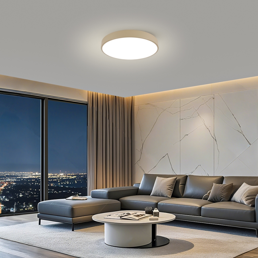 Brilagi - LED griestu gaismeklis POOL LED/60W/230V 3000/4500/6000K Ø 60 cm bēšs