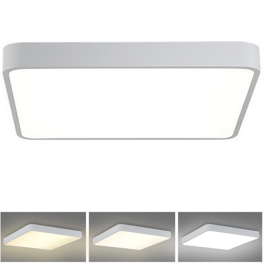 Brilagi - LED griestu lampa POOL SQUARE LED/48W/230V 3000/4500/6000K 50x50 cm balta