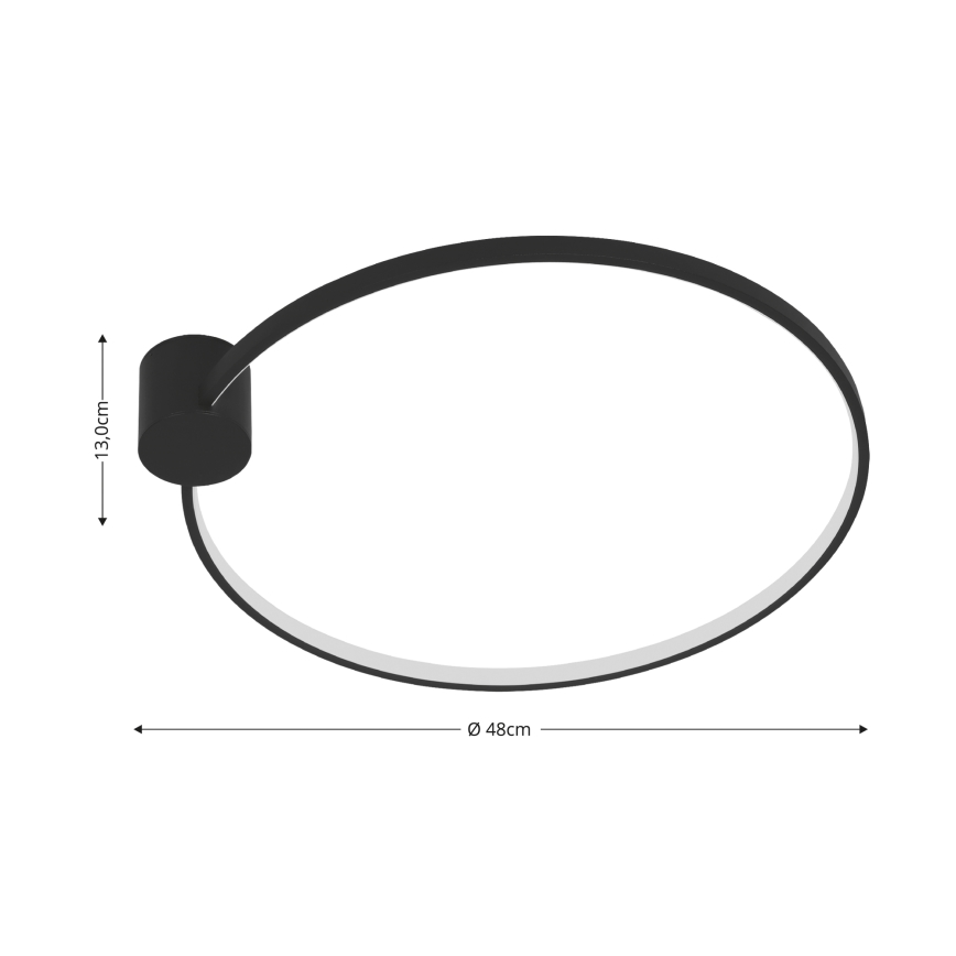 Brilagi - LED Griestu lampa RINGO LED/18W/230V