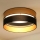 Brilagi - LED Griestu lampa ROYAL LED/24W/230V d. 45 cm melna/zelta