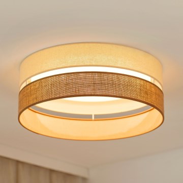 Brilagi - LED Griestu lampa ROYAL YUTE LED/24W/230V d. 45 cm bēša/krēmkrāsa