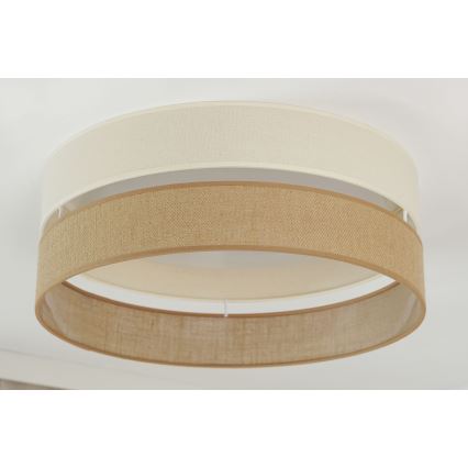 Brilagi - LED Griestu lampa ROYAL YUTE LED/24W/230V d. 45 cm bēša/krēmkrāsa