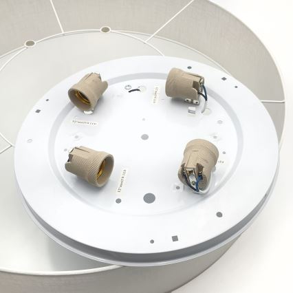 Brilagi - LED griestu lampa SIRIJA 4xE27/60W/230V Ø 60 cm balta