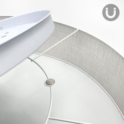 Brilagi - LED griestu lampa SIRIJA 6xE27/60W/230V Ø 80 cm balta