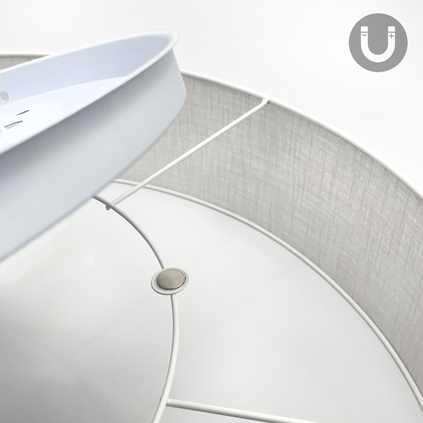 Brilagi - LED griestu lampa SIRIJA 6xE27/60W/230V Ø 80 cm balta