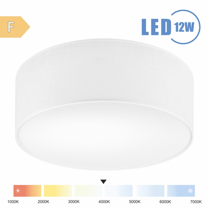 Brilagi - LED Griestu lampa SIRIJA LED/12W/230V d. 35 cm balta