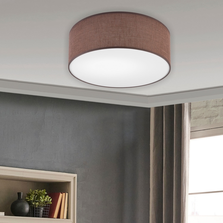 Brilagi - LED Griestu lampa SIRIJA LED/12W/230V d. 35 cm brūna