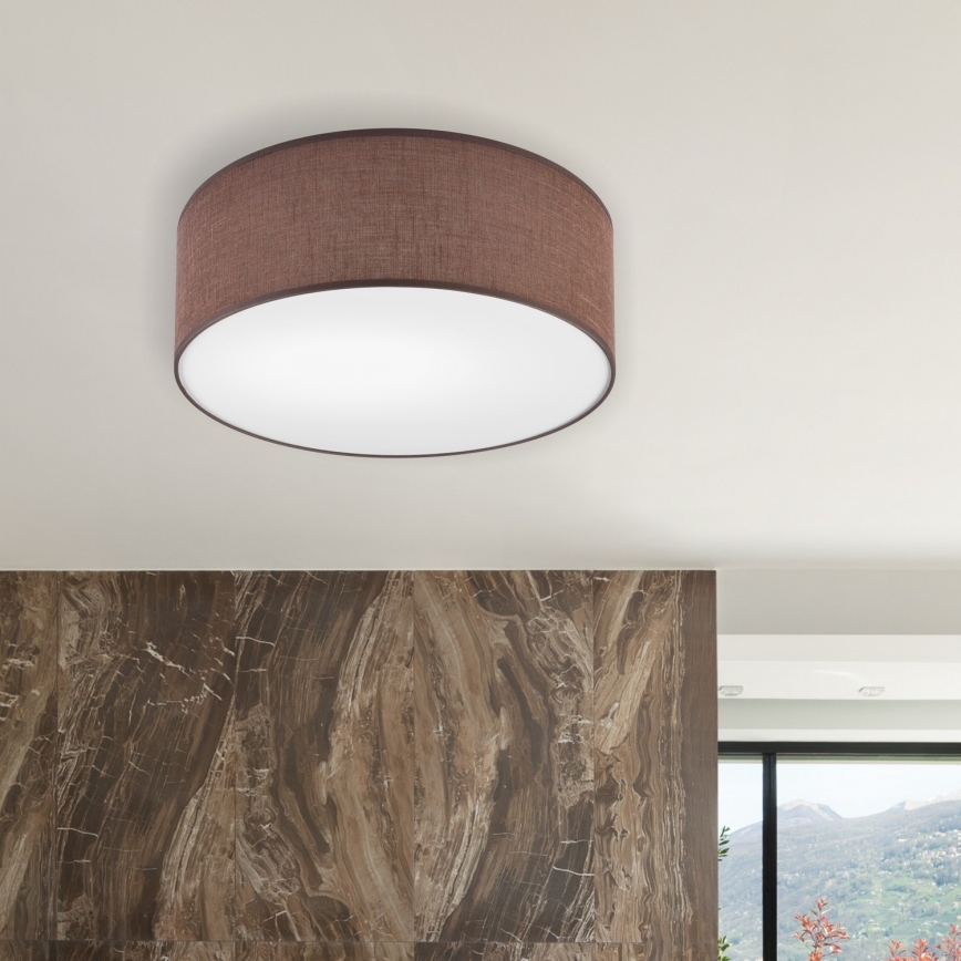 Brilagi - LED Griestu lampa SIRIJA LED/12W/230V d. 35 cm brūna