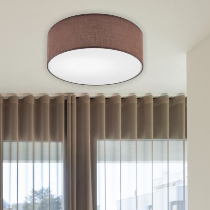 Brilagi - LED Griestu lampa SIRIJA LED/12W/230V d. 35 cm brūna