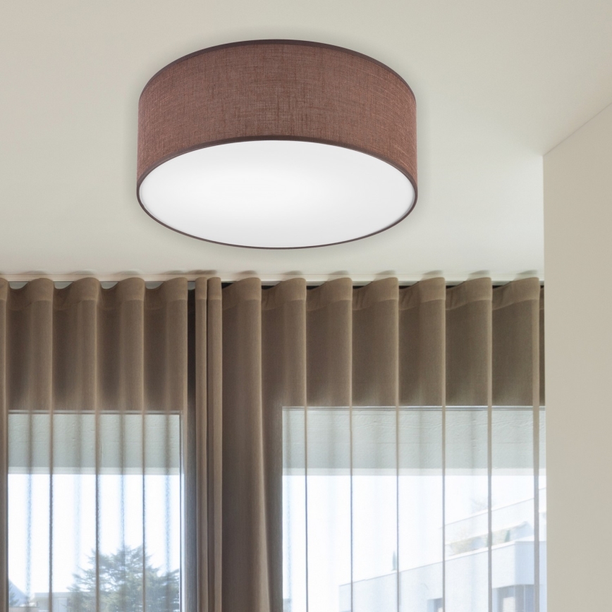 Brilagi - LED Griestu lampa SIRIJA LED/12W/230V d. 35 cm brūna