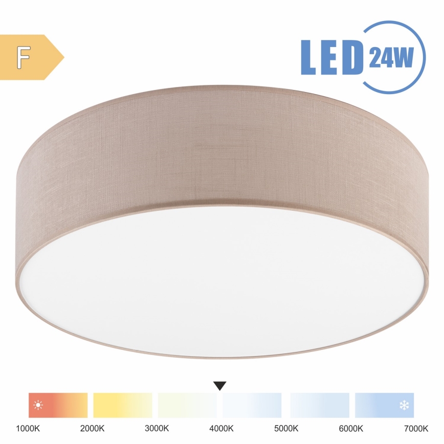 Brilagi - LED Griestu lampa SIRIJA LED/24W/230V d. 45 cm bēša