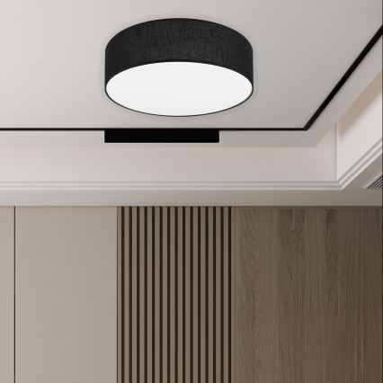 Brilagi - LED Griestu lampa SIRIJA LED/24W/230V d. 45 cm melna