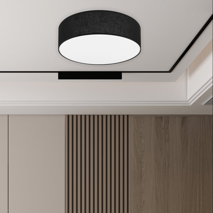 Brilagi - LED Griestu lampa SIRIJA LED/24W/230V d. 45 cm melna