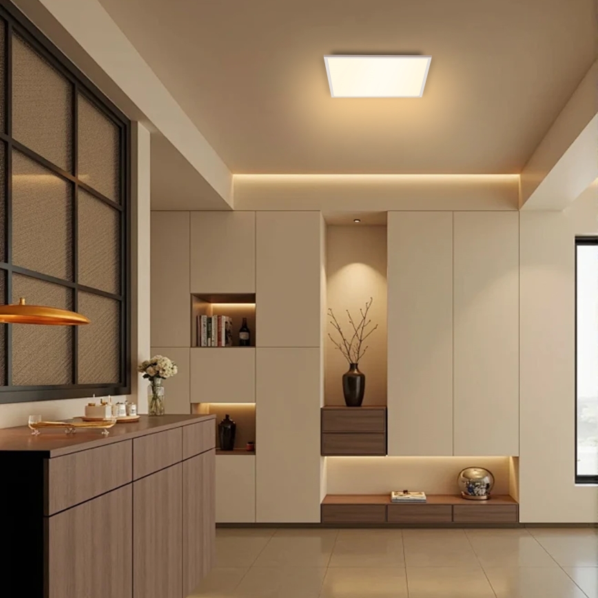 Brilagi - LED Griestu lampa SLIMFRAME LED/25W/230V 30x30 cm balta