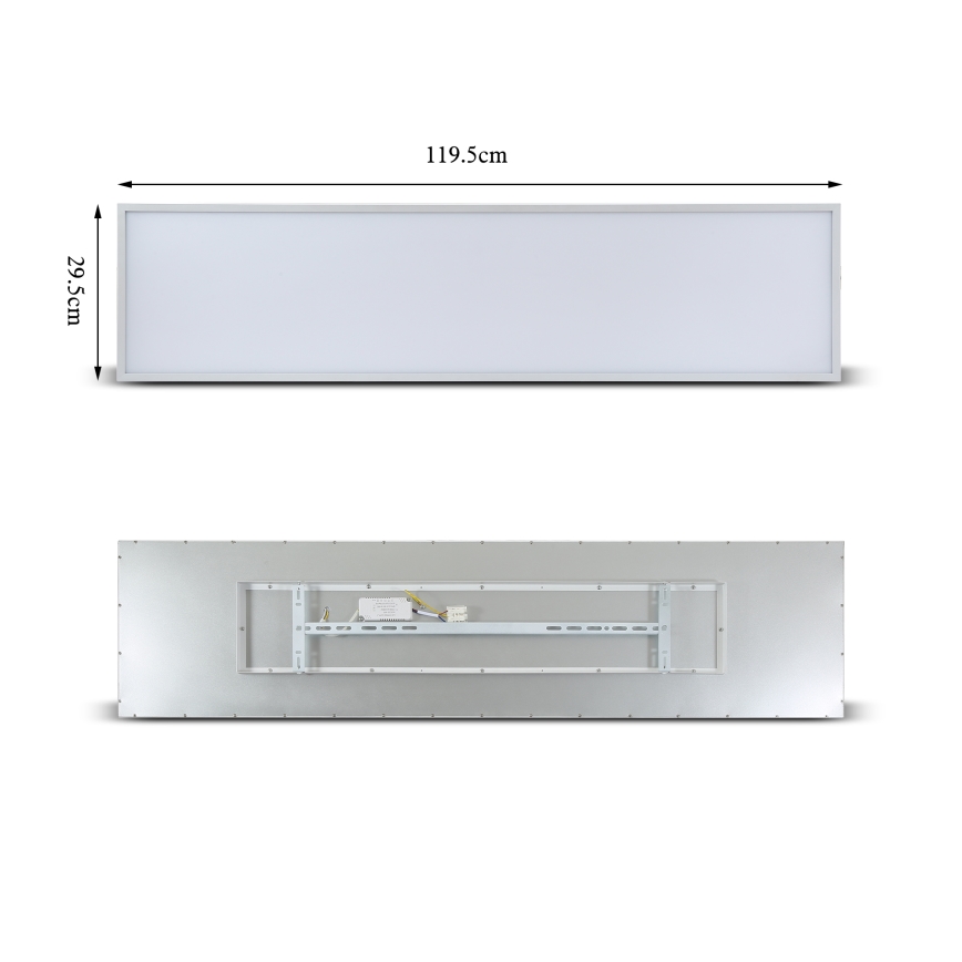Brilagi - LED Griestu lampa SLIMFRAME LED/58W/230V 120x30 cm balta