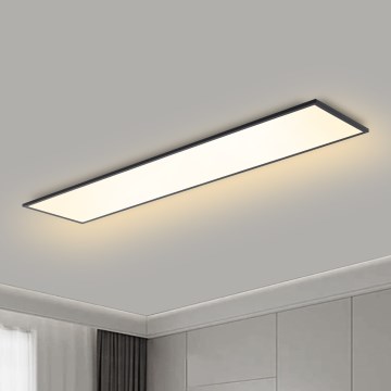 Brilagi - LED Griestu lampa SLIMFRAME LED/58W/230V 120x30 cm melna