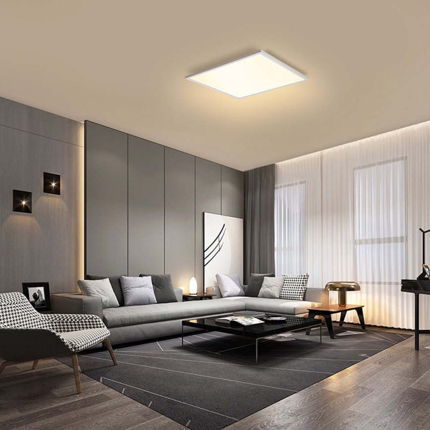 Brilagi - LED Griestu lampa SLIMFRAME LED/58W/230V 60x60 cm balta