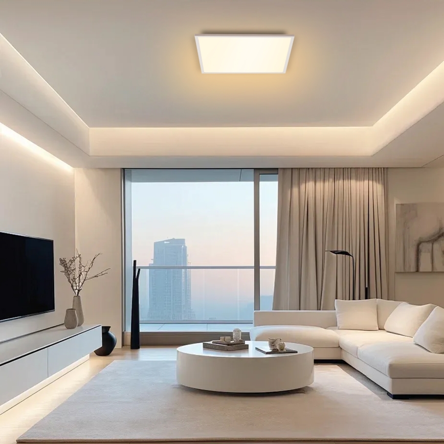 Brilagi - LED Griestu lampa SLIMFRAME LED/58W/230V 60x60 cm balta