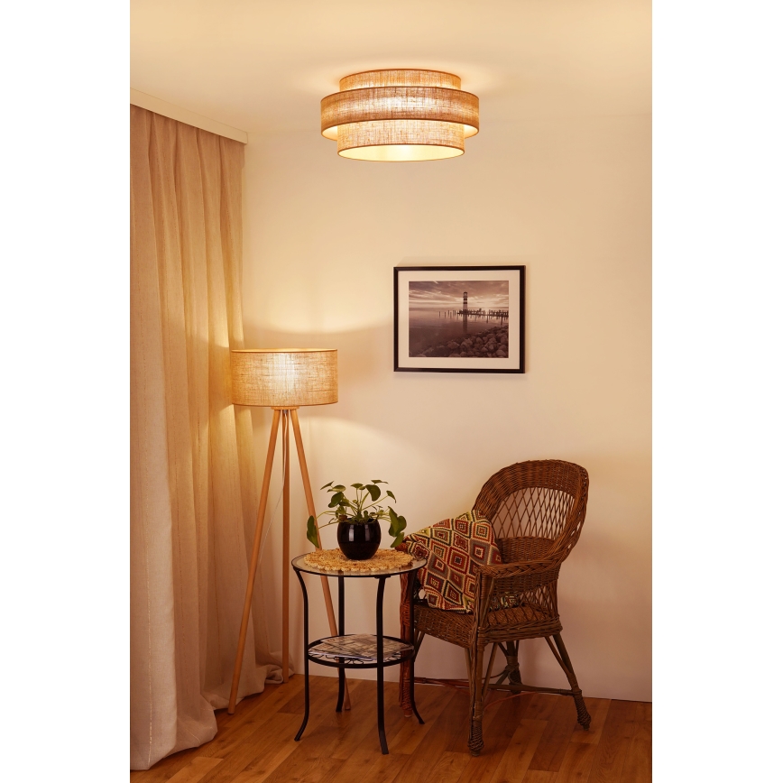 Brilagi - LED Griestu lampa SPACE YUTE LED/12W/230V d. 50 cm 3000K/4000K/6400K bēša