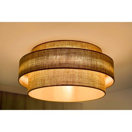 Brilagi - LED Griestu lampa SPACE YUTE LED/12W/230V d. 50 cm 3000K/4000K/6400K bēša