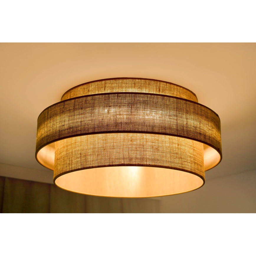 Brilagi - LED Griestu lampa SPACE YUTE LED/12W/230V d. 50 cm 3000K/4000K/6400K bēša
