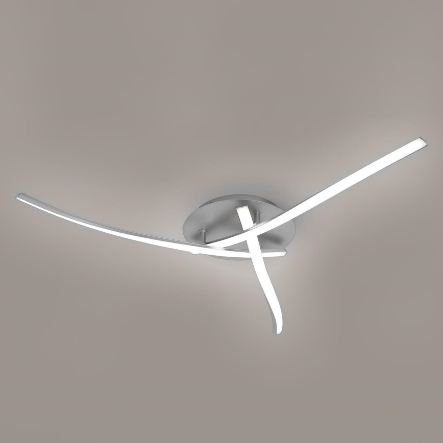 Brilagi - LED griestu lampa STRIPES LED/24W/230V Ø 64 cm, sudraba