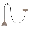 BRILAGI - LED Griestu lampa uz kabeļa CONE SINGLE SPIDER 1xGX53/15W/230V bēša