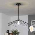 BRILAGI - LED griestu lampa uz troses CERIA WIRE 1xE27/40W/230V Ø 60 cm melna