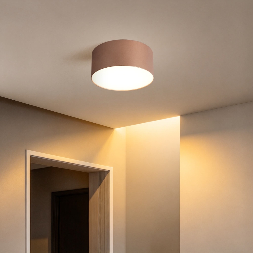 BRILAGI - LED Vannas istabas griestu gaismeklis FORIS LED/14W/230V Ø 12 cm bronzas krāsā IP44