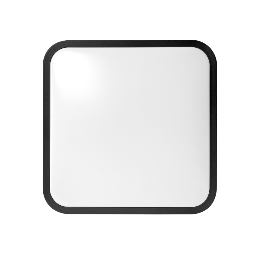 Brilagi - LED vannas istabas griestu gaismeklis ZENNA LED/24W/230V 34,5x34,5 cm IP44 melns