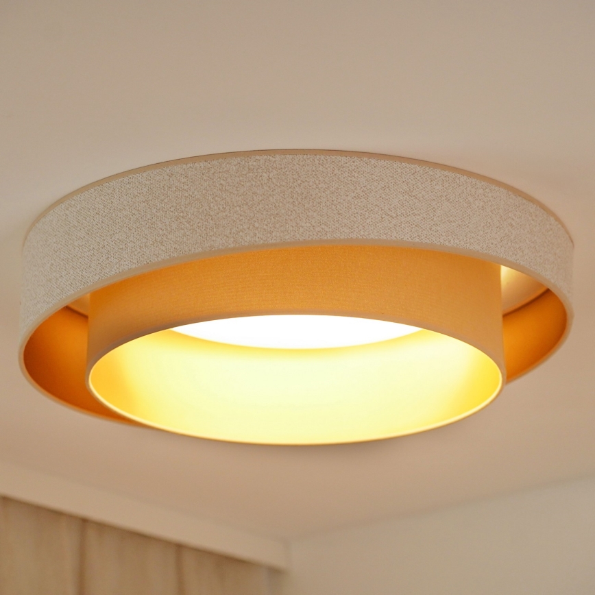 Brilagi - LED Griestu lampa VEGAS SHINE LED/24W/230V d. 60 cm bēša/krēmkrāsa