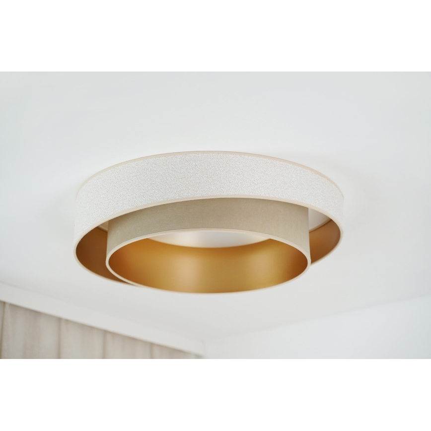 Brilagi - LED Griestu lampa VEGAS SHINE LED/24W/230V d. 60 cm bēša/krēmkrāsa