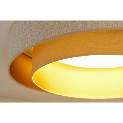 Brilagi - LED Griestu lampa VEGAS SHINE LED/24W/230V d. 60 cm bēša/krēmkrāsa