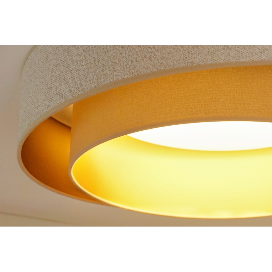 Brilagi - LED Griestu lampa VEGAS SHINE LED/24W/230V d. 60 cm bēša/krēmkrāsa